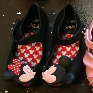 Mini Melissa Mickey/Minnie in Black